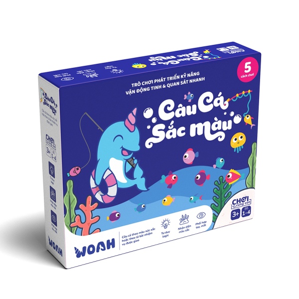 Đồ Chơi Boardgame Câu Cá Màu Sắc - Speed Matching