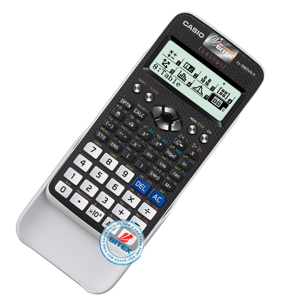 Máy Tính Casio FX-580VNX (Trắng Đen)
