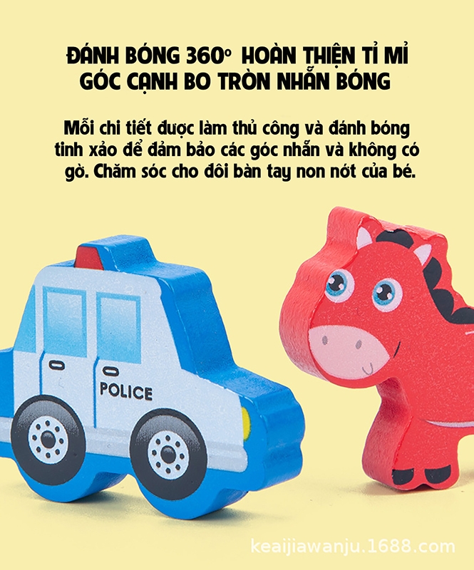 Đồ Chơi Bộ Câu Cá, Học Tập Gỗ 90 Chi Tiết G-90