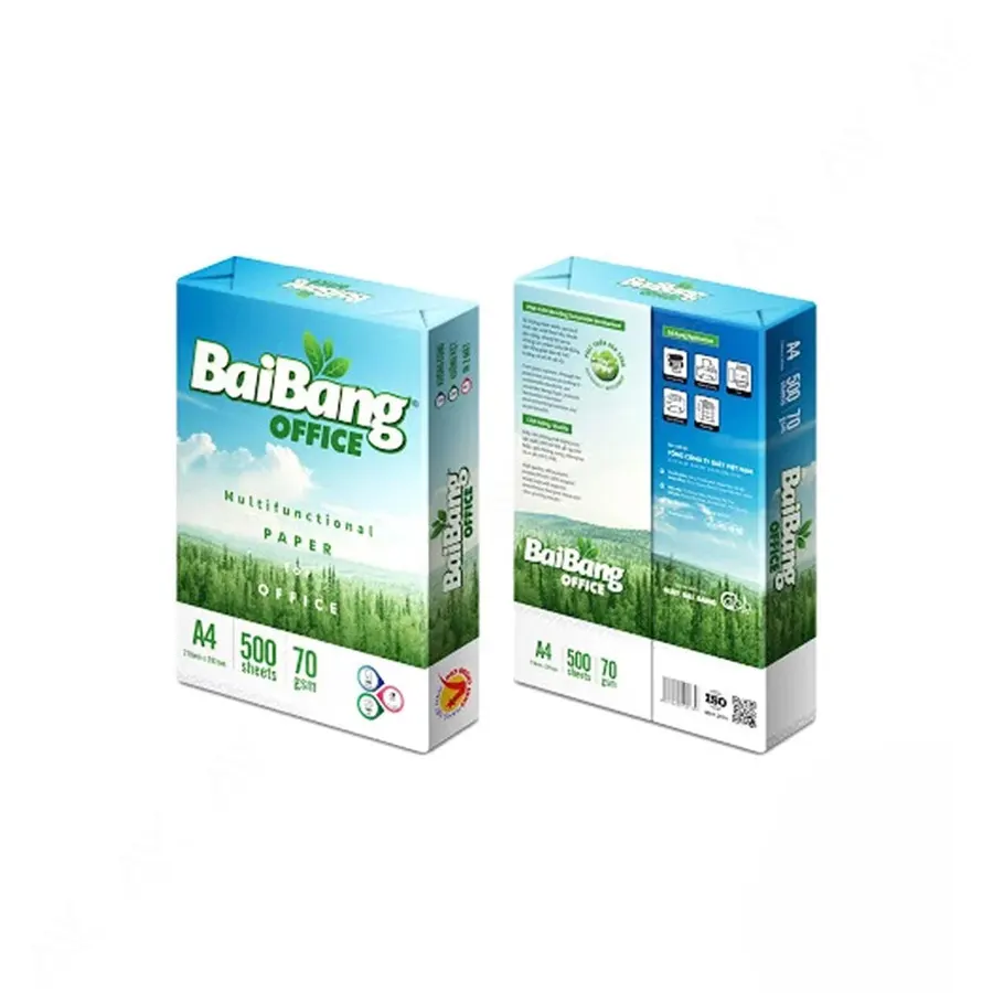 Giấy In A4 Bãi Bằng Office DL70 Vỏ Xanh