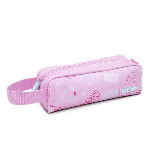 Túi Đựng Bút Clever Hippo Boba Sành Điệu Hồng HC0105/PINK