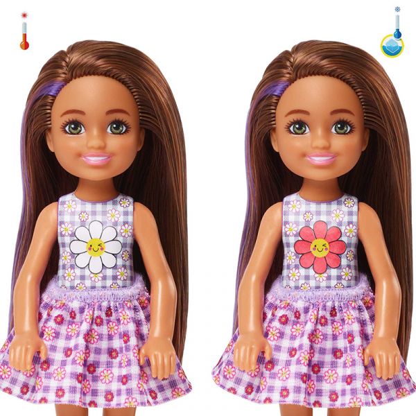 Đồ Chơi Búp bê Chelsea Đổi Màu- Phiên bản Thời Trang Picnic HKT81
