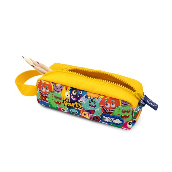 Túi Đựng Bút Clever Hippo Classic Clever Monster Vàng HM0115/Yellow