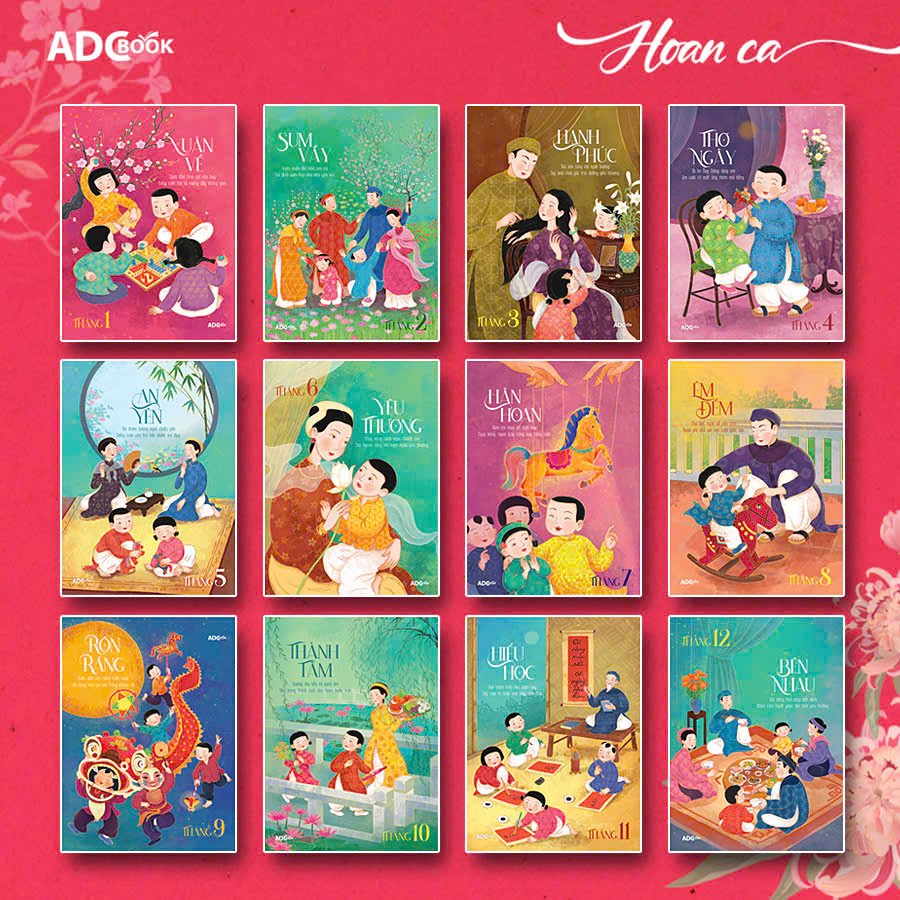 Lịch Bàn ADCBook 2026 - Hoan Ca