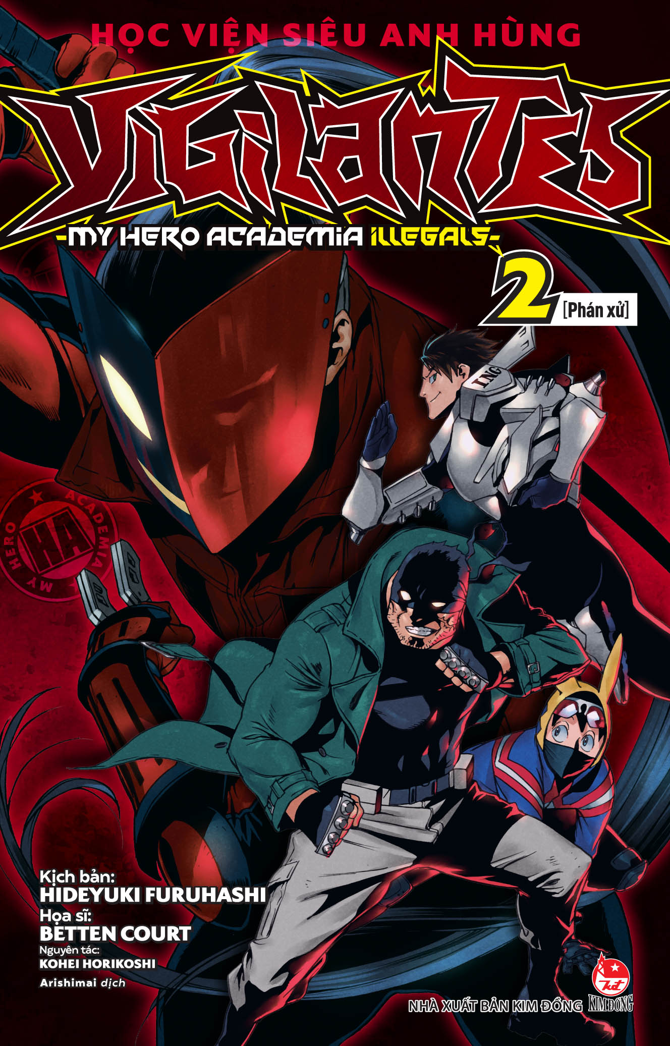 Học Viện Siêu Anh Hùng Vigilantes - My Hero Academia Illegals Tập 2
