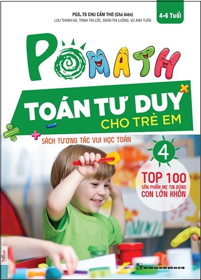 Pomath - Toán Tư Duy Cho Trẻ Em 4-6 Tuổi Tập 4