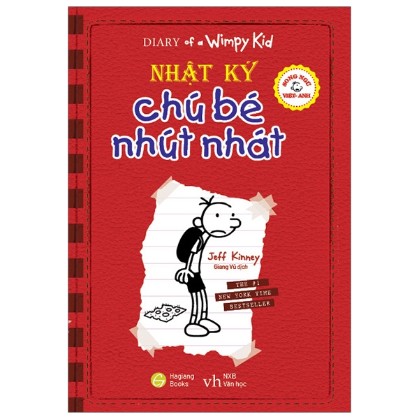 Nhật Ký Chú Bé Nhút Nhát Phiên Bản Song Ngữ Việt - Anh Tập 1