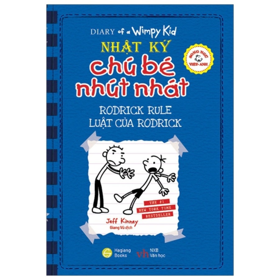 Nhật Ký Chú Bé Nhút Nhát Phiên Bản Song Ngữ Việt - Anh Tập 2 - Luật Của Rodrick