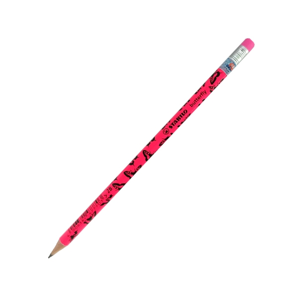 Bút Chì Gỗ 2B Stabilo PC4920P-2B Thân Neon Hồng