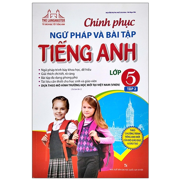 The Langmaster - Chinh Phục Ngữ Pháp Và Bài Tập Tiếng Anh Lớp 5 Tập 2 Global Success (Có Đáp Án)