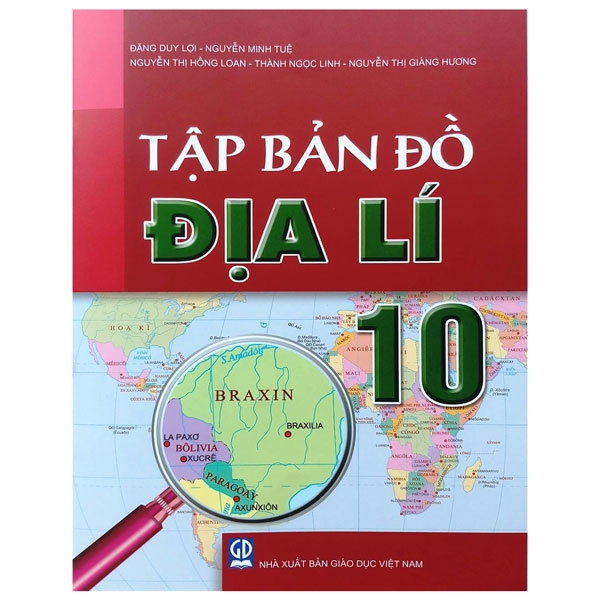 Tập Bản Đồ Địa Lí Lớp 10