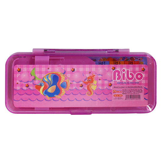 Hộp Bút Nhựa Hồng Hà Bibo 3262