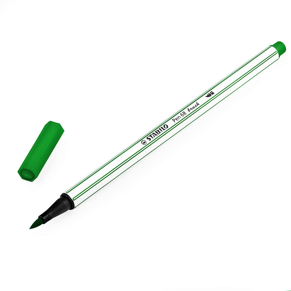 Bút Lông Stabilo Pen 68 Brush PR68BR-36 - Màu Xanh Lá