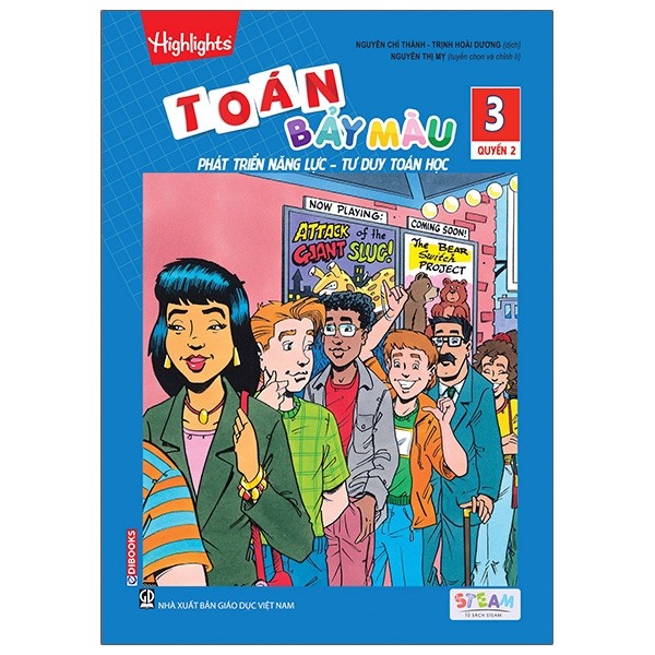 Toán Bảy Màu - Phát Triển Năng Lực, Tư Duy Toán Học Lớp 3 - Tập 2