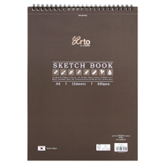 Sổ Vẽ Lò Xo A4 Campap Phác Thảo CR36125