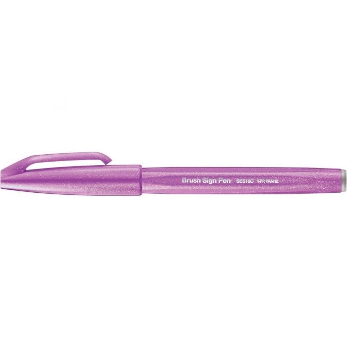 Bút Lông Màu Nước Pentel SES15C-P2 - Màu Tím Hồng