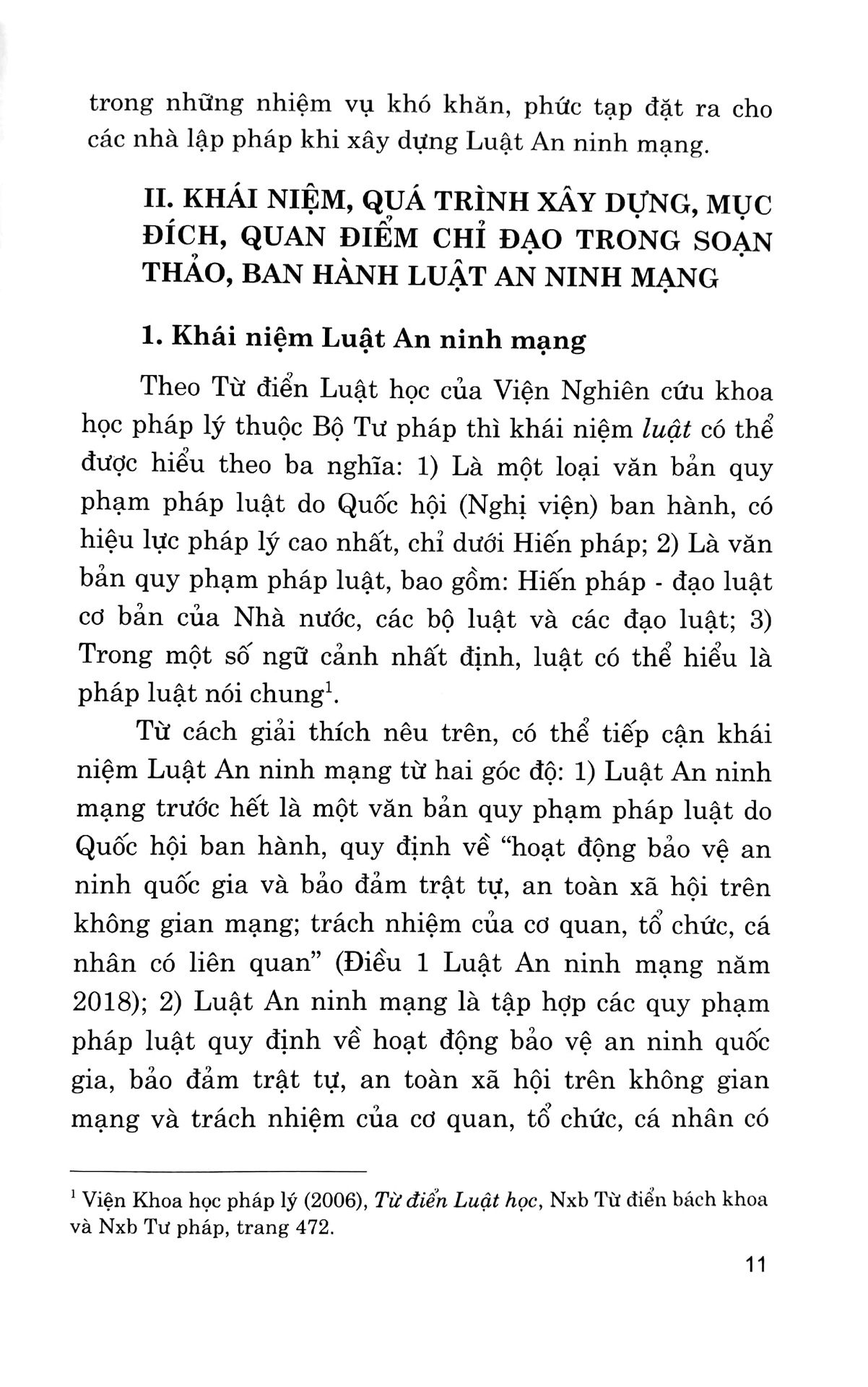 Một Số Vấn Đề Cơ Bản Của Luật An Ninh Mạng