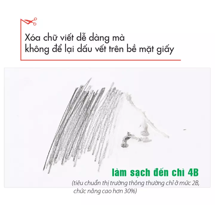 Tẩy Chì Màu Trắng Nhỏ Stabilo Legacy ER183W