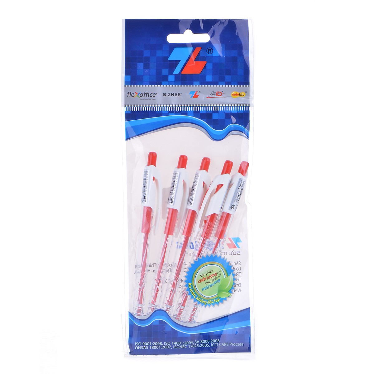 Vỉ 5 Bút Bi Thiên Long TL079