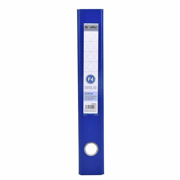 Bìa Còng F4 Flexoffice 5cm FO-BC03 Màu Xanh Đậm