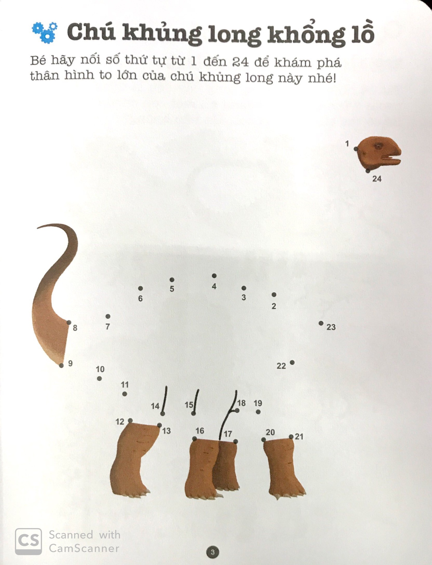 Trò Chơi Phát Triển Trí Tuệ - Khủng Long