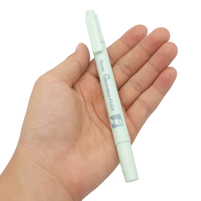 Bút Dạ Quang 2 Đầu Pastel Pentel-SLW11P-K