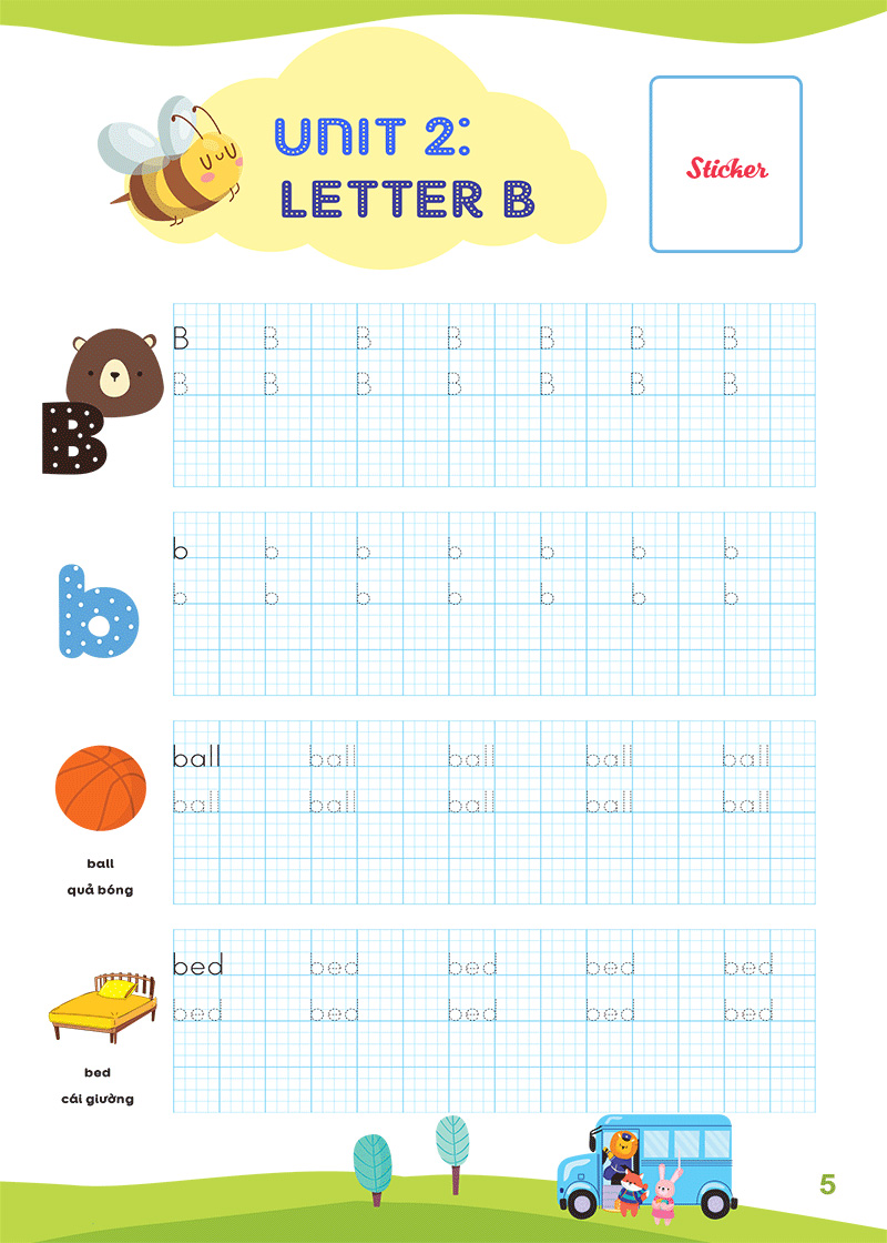 Luyện Viết Chữ Nhớ Từ Vựng - English Writing My Phonics Grade 1