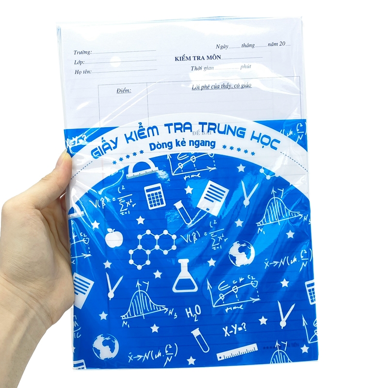 Giấy Kiểm Tra Cấp 2 - 2005 (25 Tờ)
