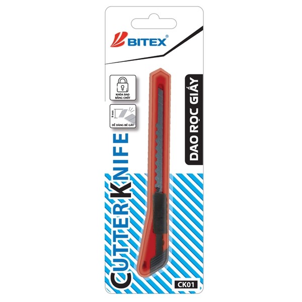 Dao Rọc Giấy Bitex 9mm CK01