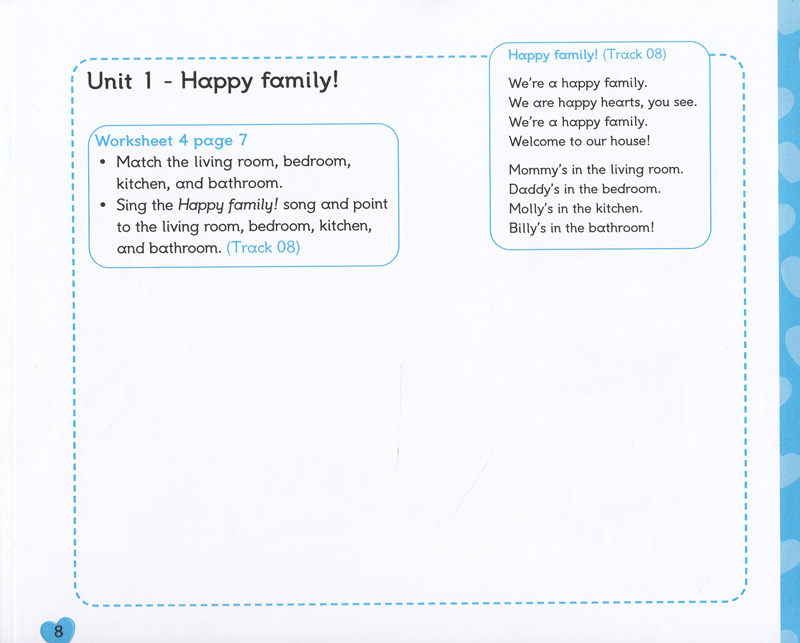 Happy Hearts US 2 Activity Book