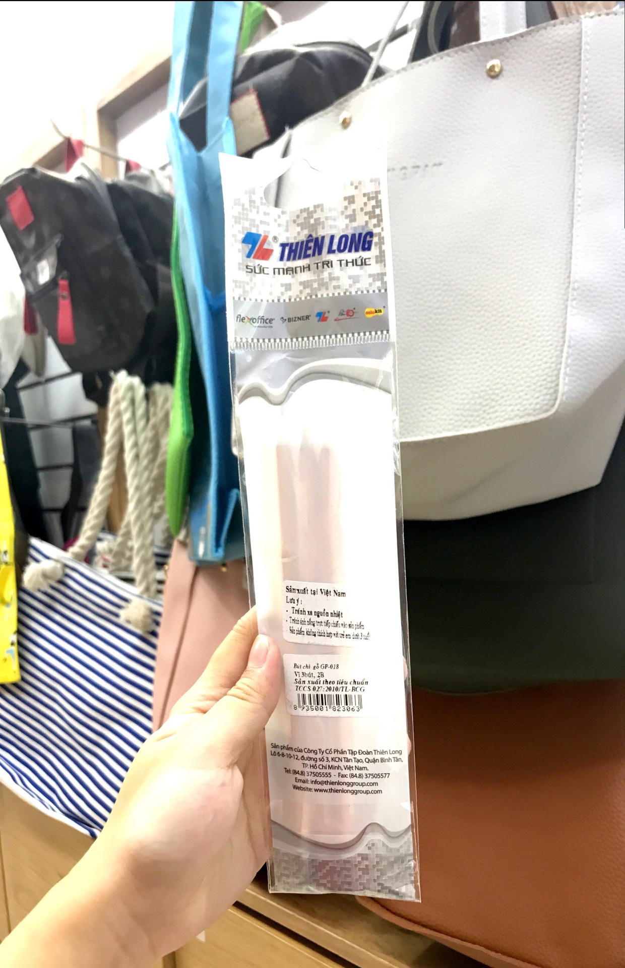 Vỉ 3 Bút Chì Gỗ Thiên Long GP-018