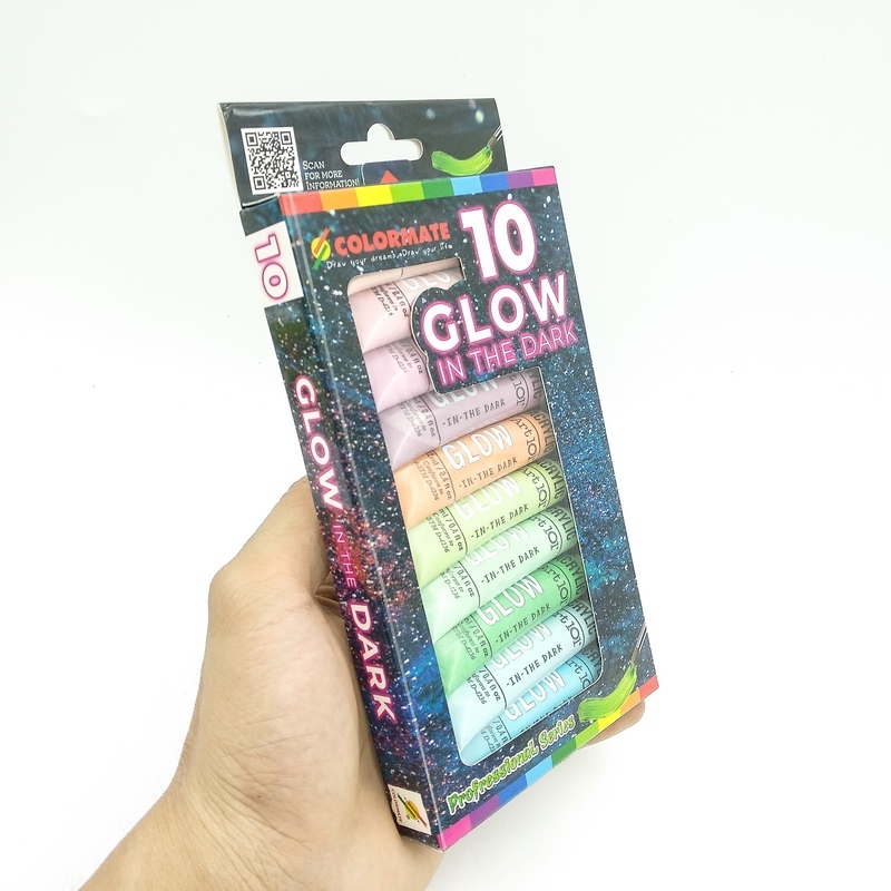 Màu Phát Sáng Glow In The Dark Col-Glow 111635 (10 Màu/bộ)