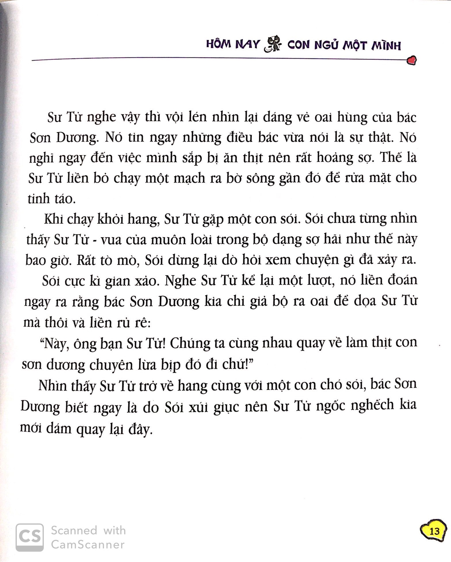 Truyện Kể Trước Giờ Đi Ngủ - Hôm Nay Con Ngủ Một Mình