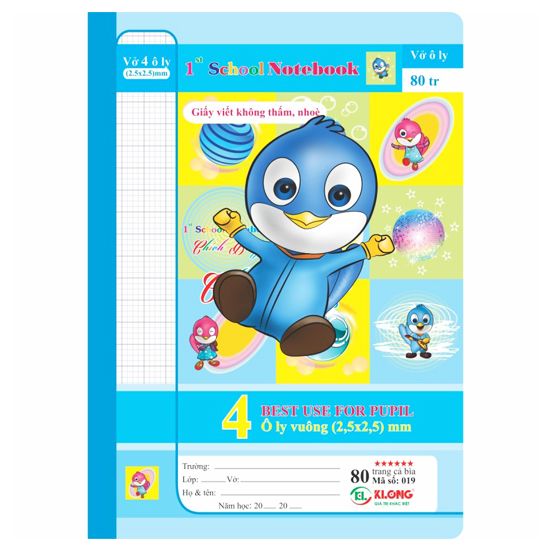 Vở Ô Ly Mèo Tít 80 Trang 019 K.Long