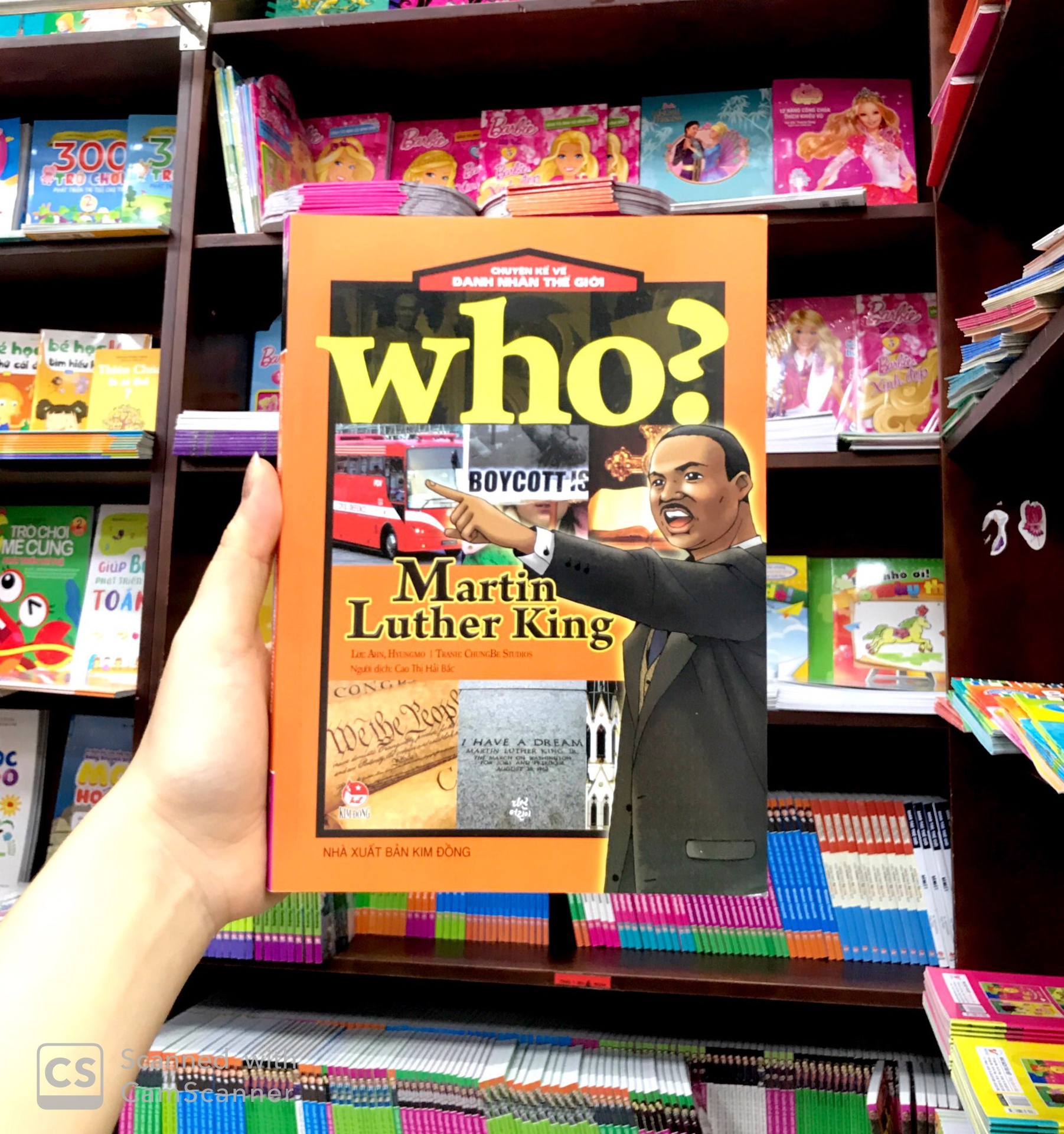 Who? Chuyện Kể Về Danh Nhân Thế Giới - Martin Luther King