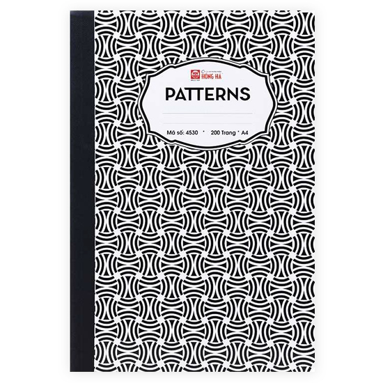 Sổ A4 Hồng Hà 200 Trang Patterns 4530
