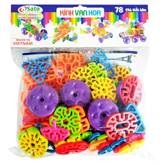 Ghép Hình Hoa Kính Vạn Hoa Sato78