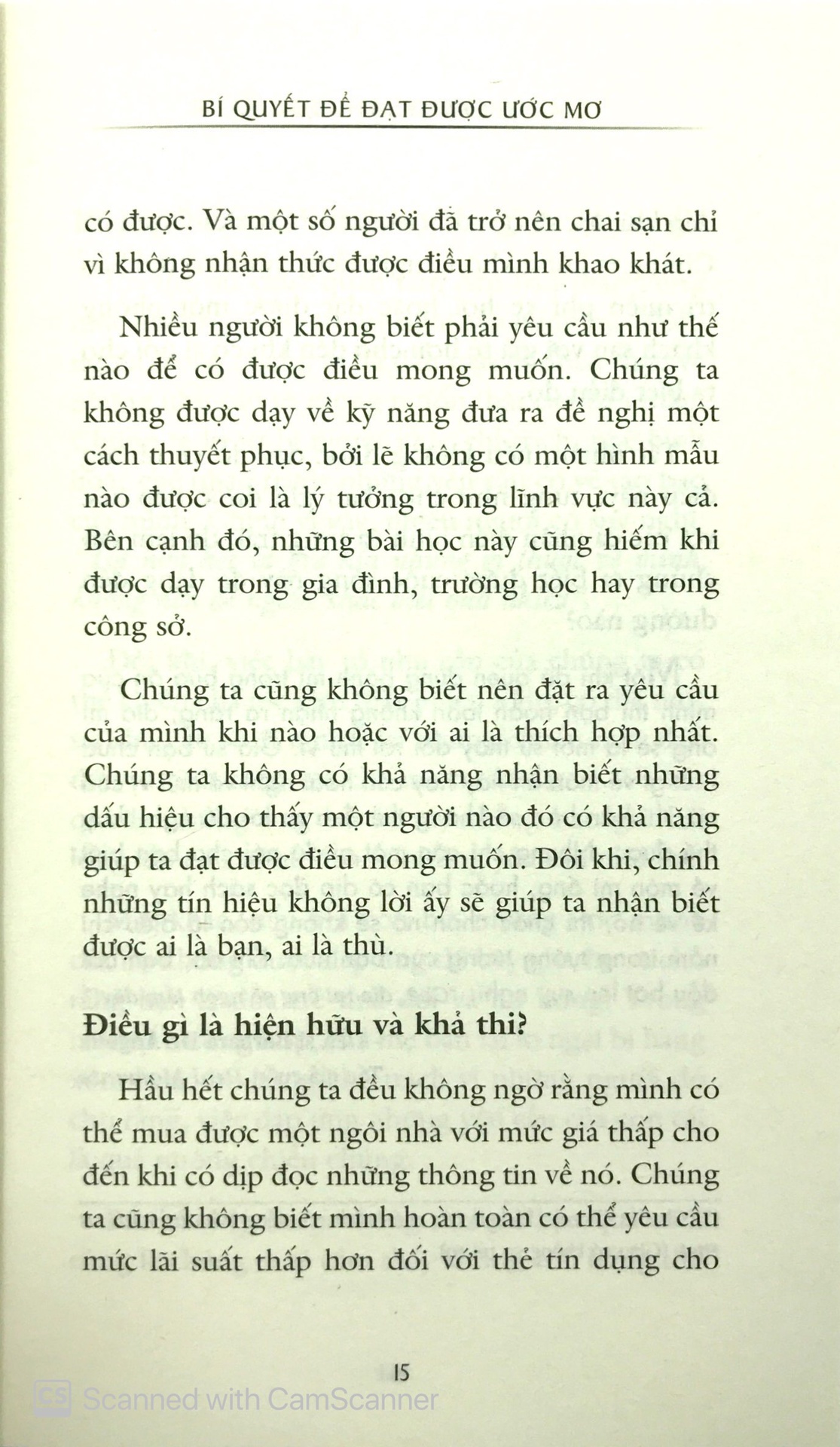 Bí Quyết Để Đạt Được Ước Mơ