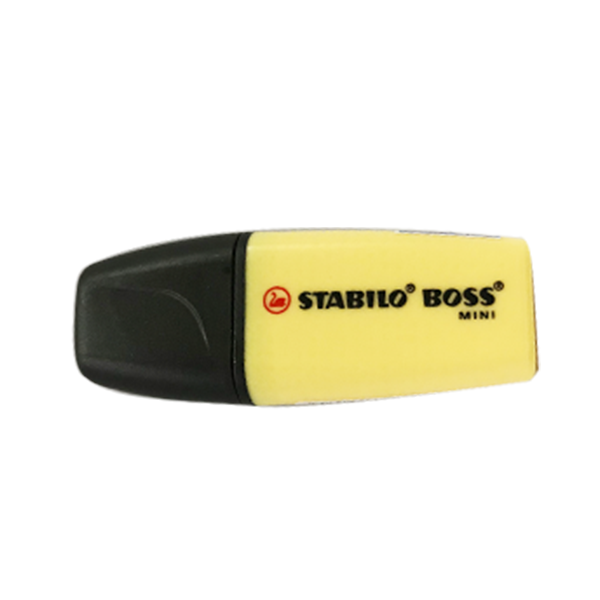 Bút Nhớ Dòng Boss Mini HLP07-144 - Màu vàng