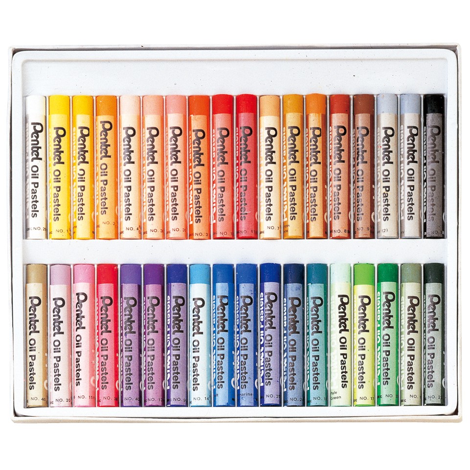 Bút Sáp Dầu 50 Màu Pentel PHN-50