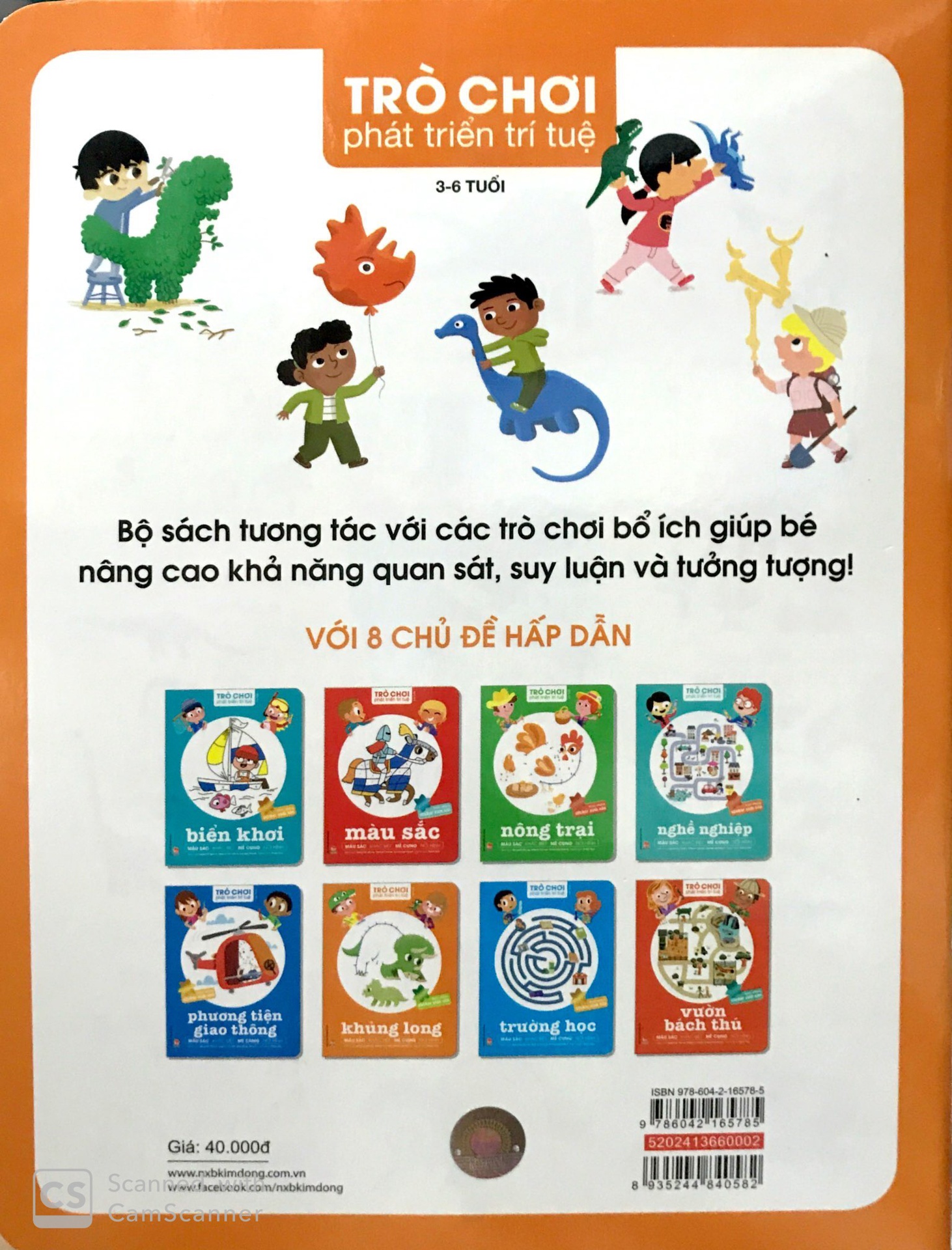 Trò Chơi Phát Triển Trí Tuệ - Khủng Long