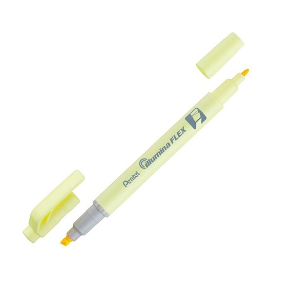 Bút Dạ Quang 2 Đầu Pastel Pentel-SLW11P-G