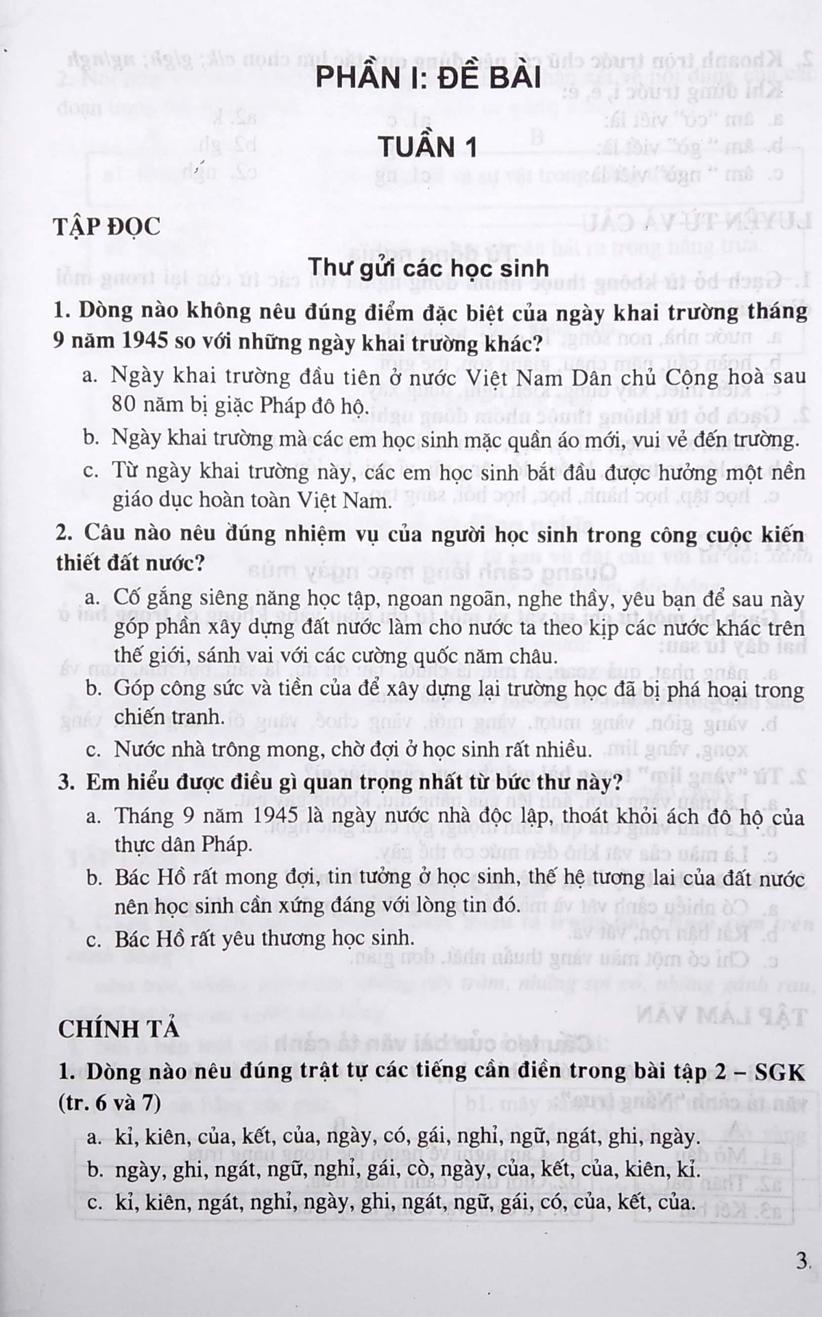 Bài Tập Trắc Nghiệm Tiếng Việt Lớp 5