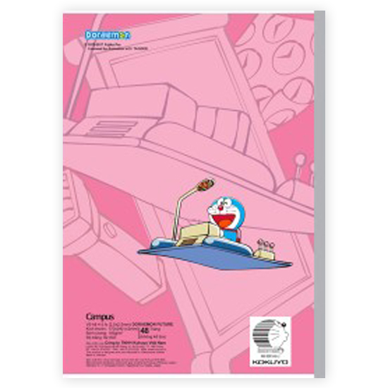 Vở 4 Ô Ly Campus Doraemon Future 3685 48 Trang