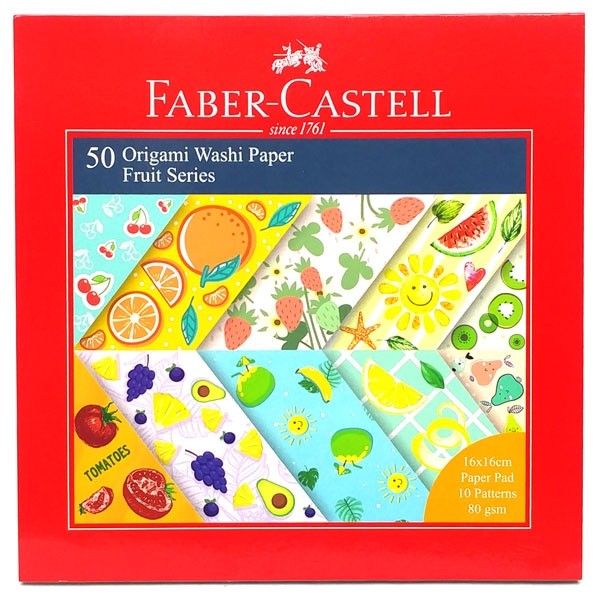 Giấy Nghệ Thuật Origami Washi Fruit Faber-Castell