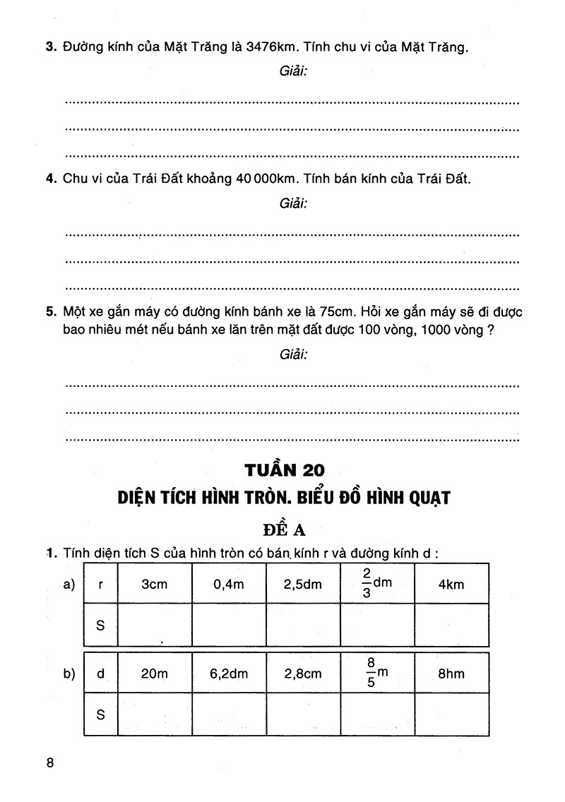 Bài Tập Nâng Cao Toán 5 - Tập 2 (Dạng Vở Thực Hành)