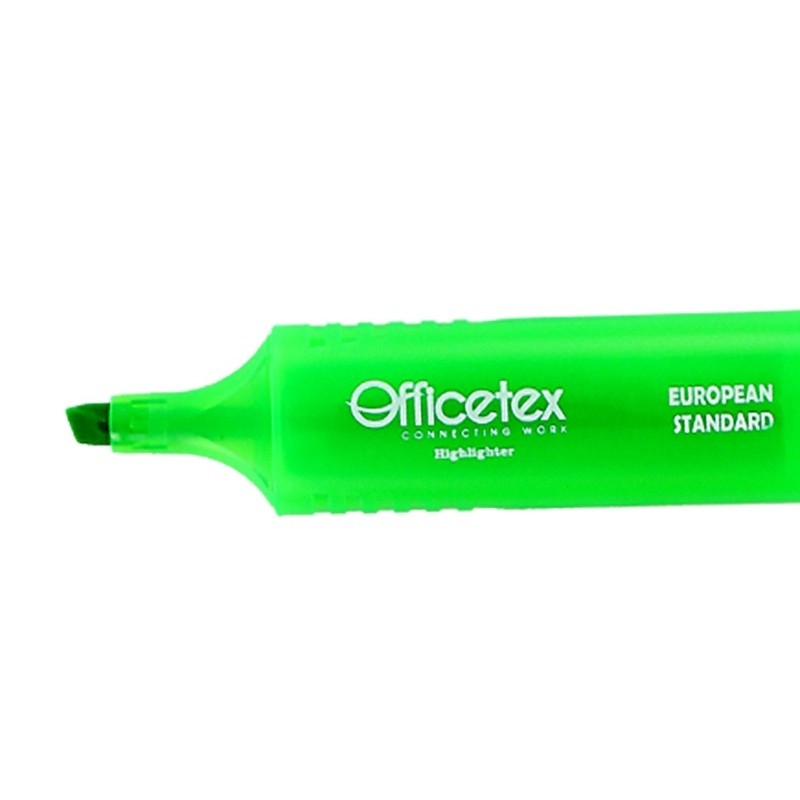 Bút Dạ Quang Officetex OT-HL003GR - Màu Xanh Lá