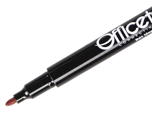 Bút Lông Dầu Officetex OT-PM004RD - Mực Đỏ