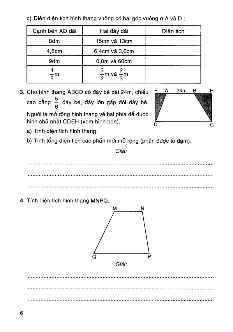 Bài Tập Nâng Cao Toán 5 - Tập 2 (Dạng Vở Thực Hành)