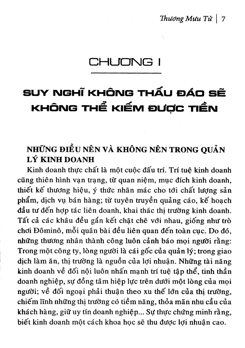 100 Điều Nên Làm, Nên Tránh Trong Kinh Doanh